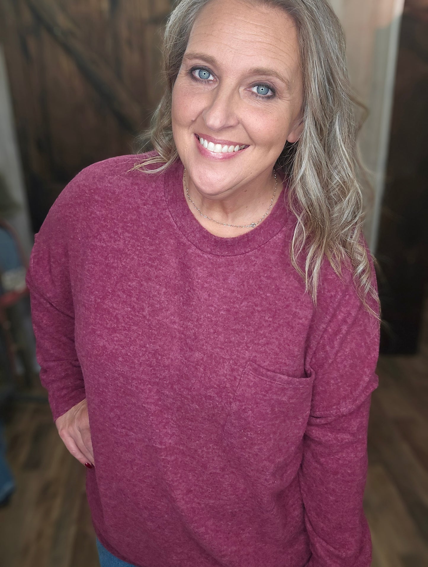 Dreama Drop Shoulder Oversized Sweater