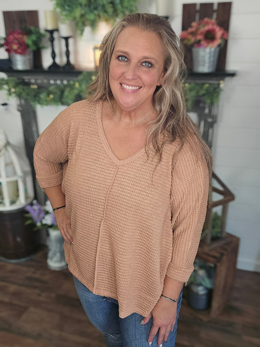 Velma V Neck Sweater Top