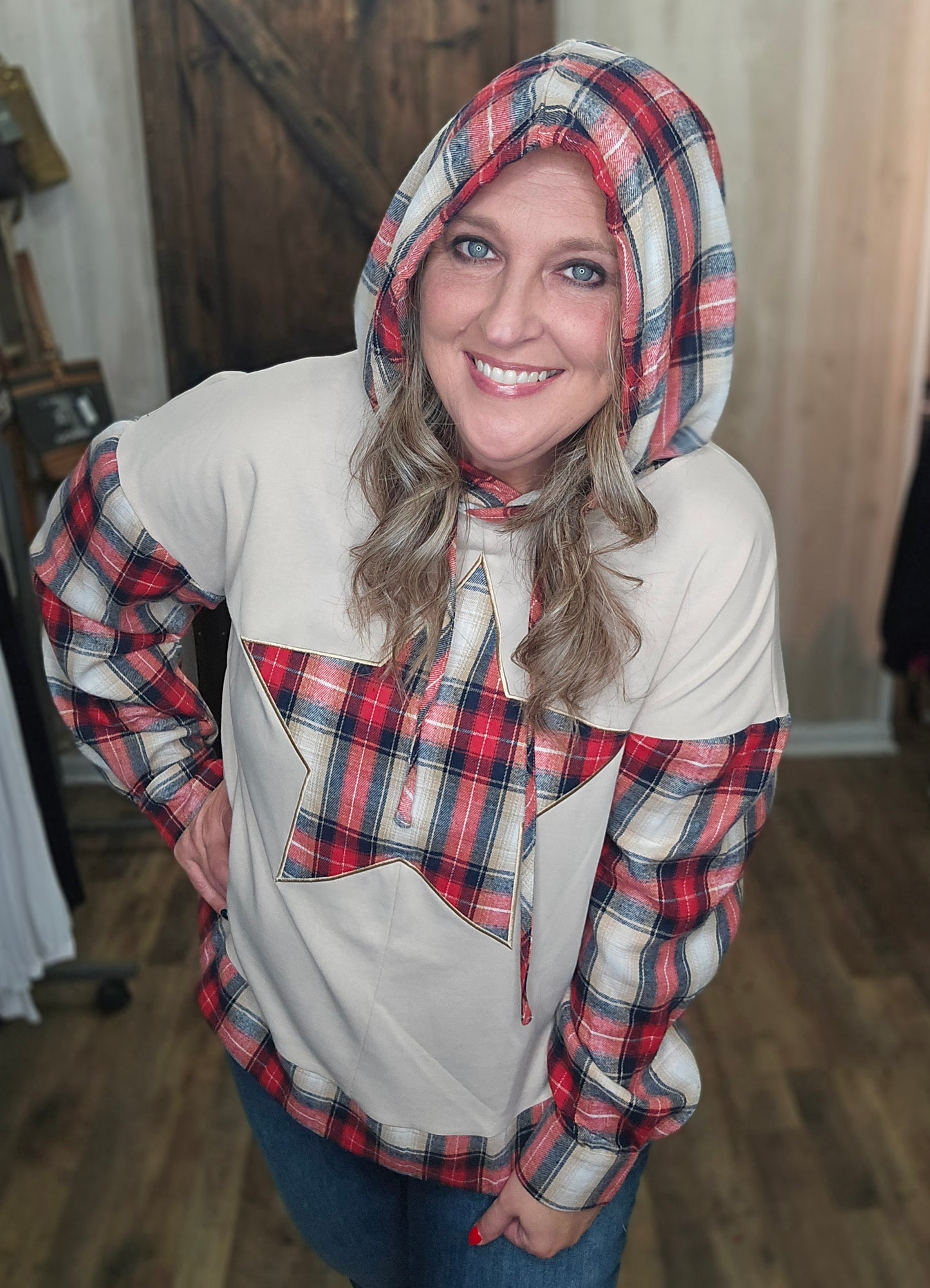 Be a Star Oversized Pull Over Hoodie