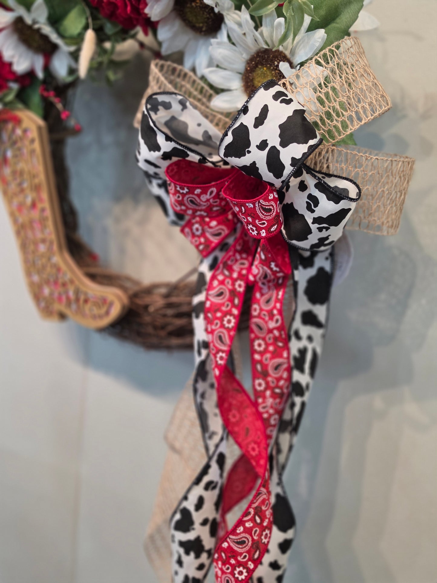 Eagles Country Grapevine Wreath
