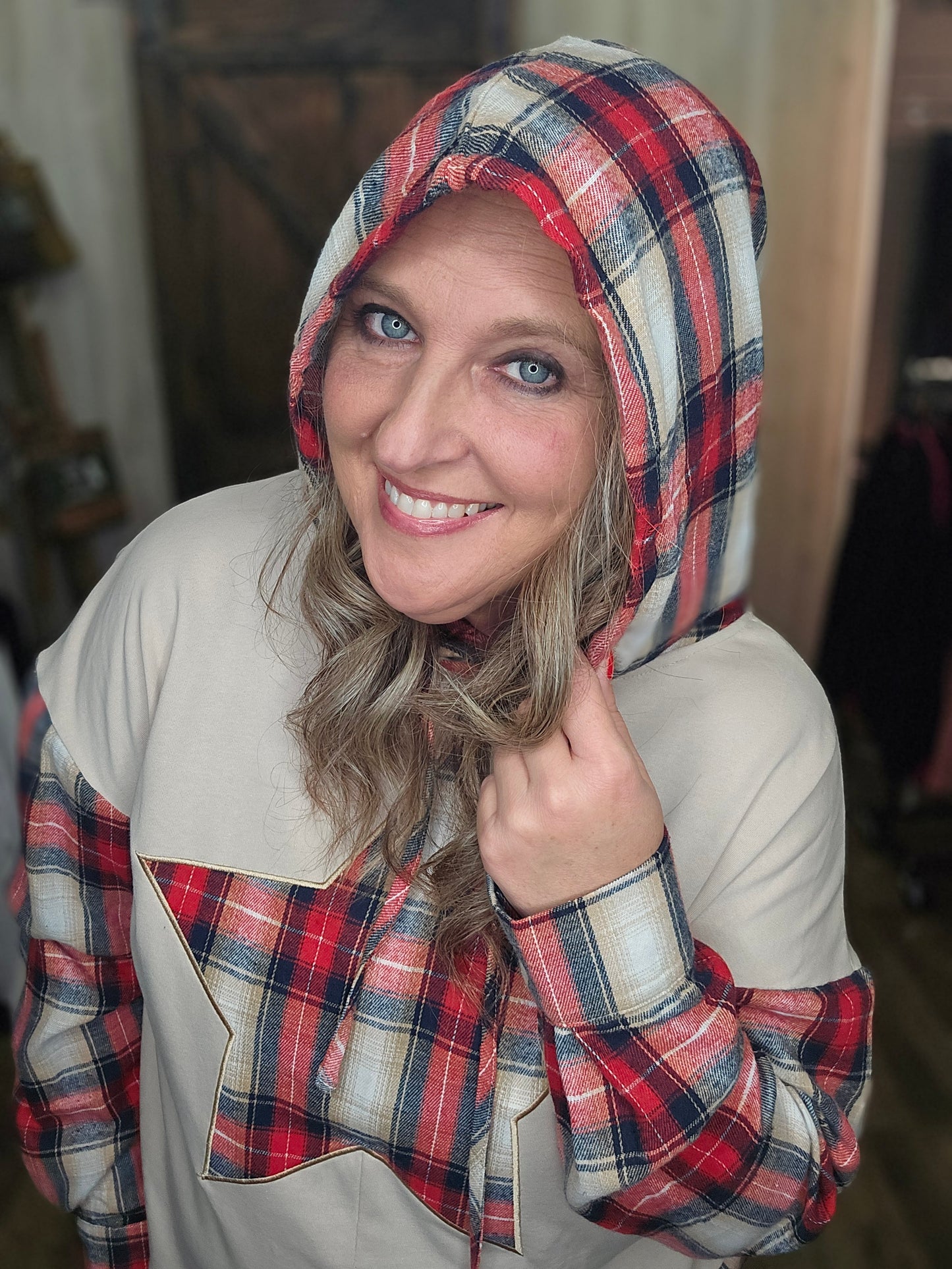 Be a Star Oversized Pull Over Hoodie