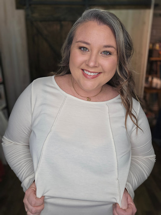 Simple Seams Knit Top