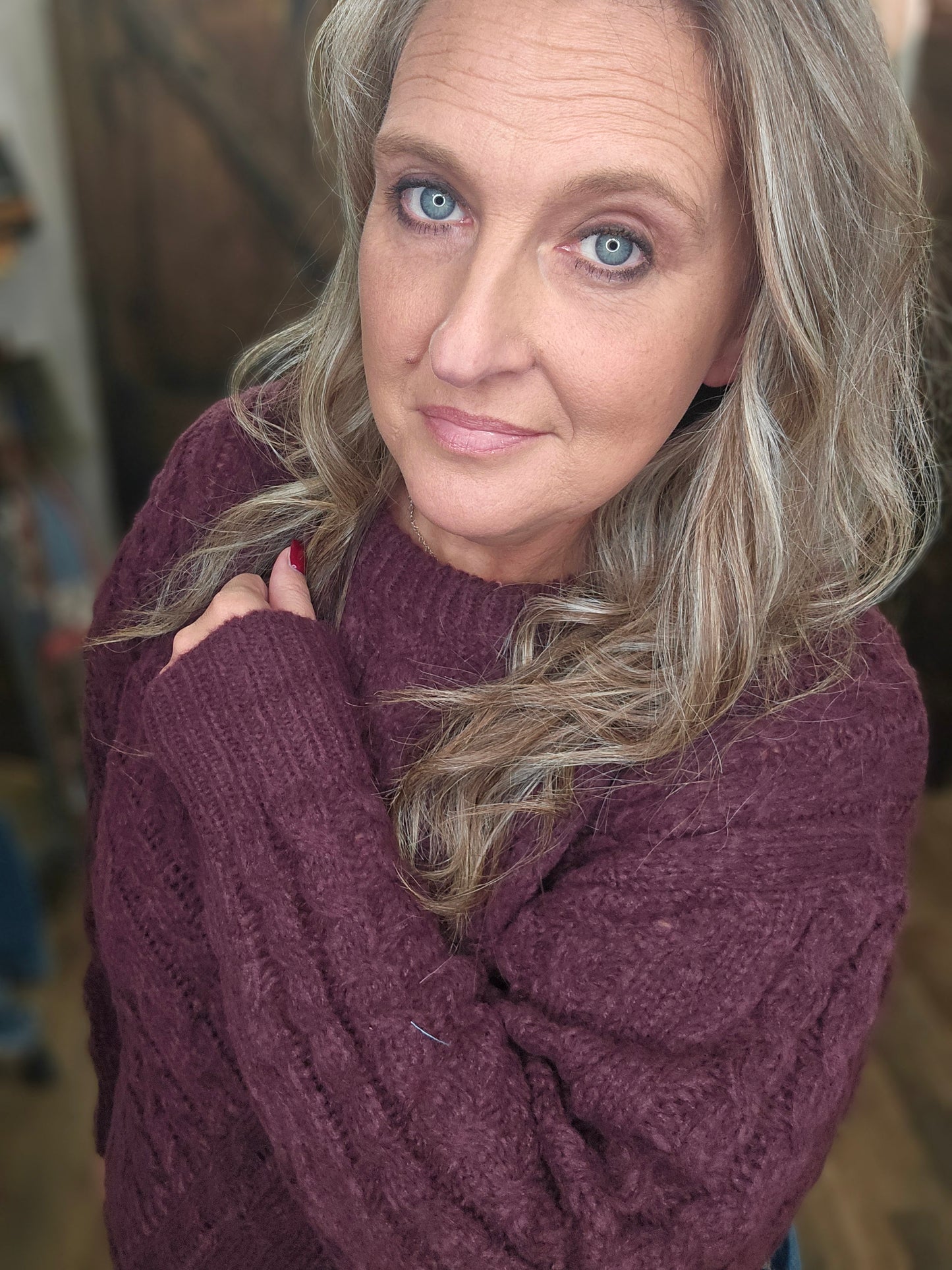 Tara Twist Knitted Sweater