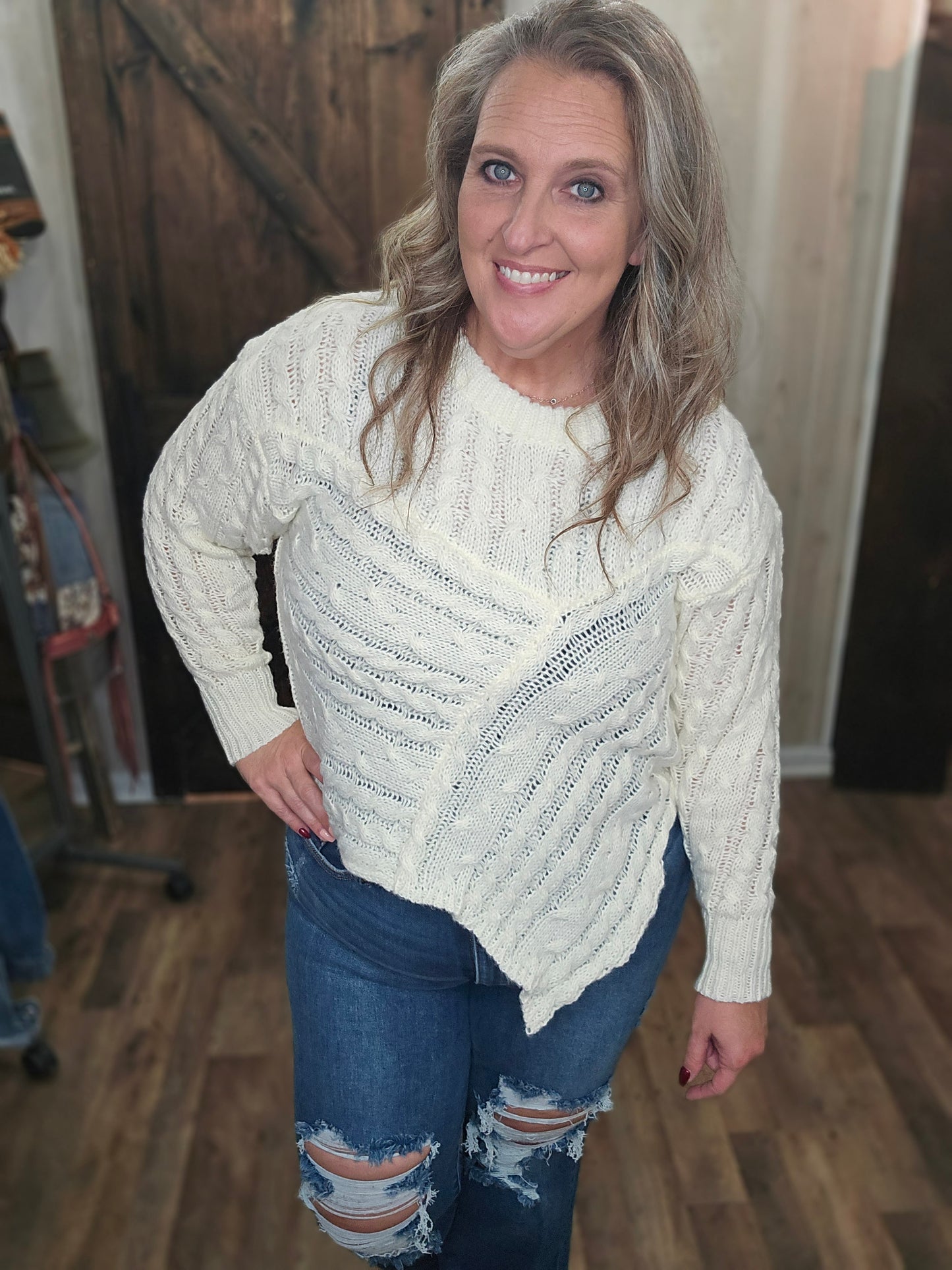 Tara Twist Knitted Sweater