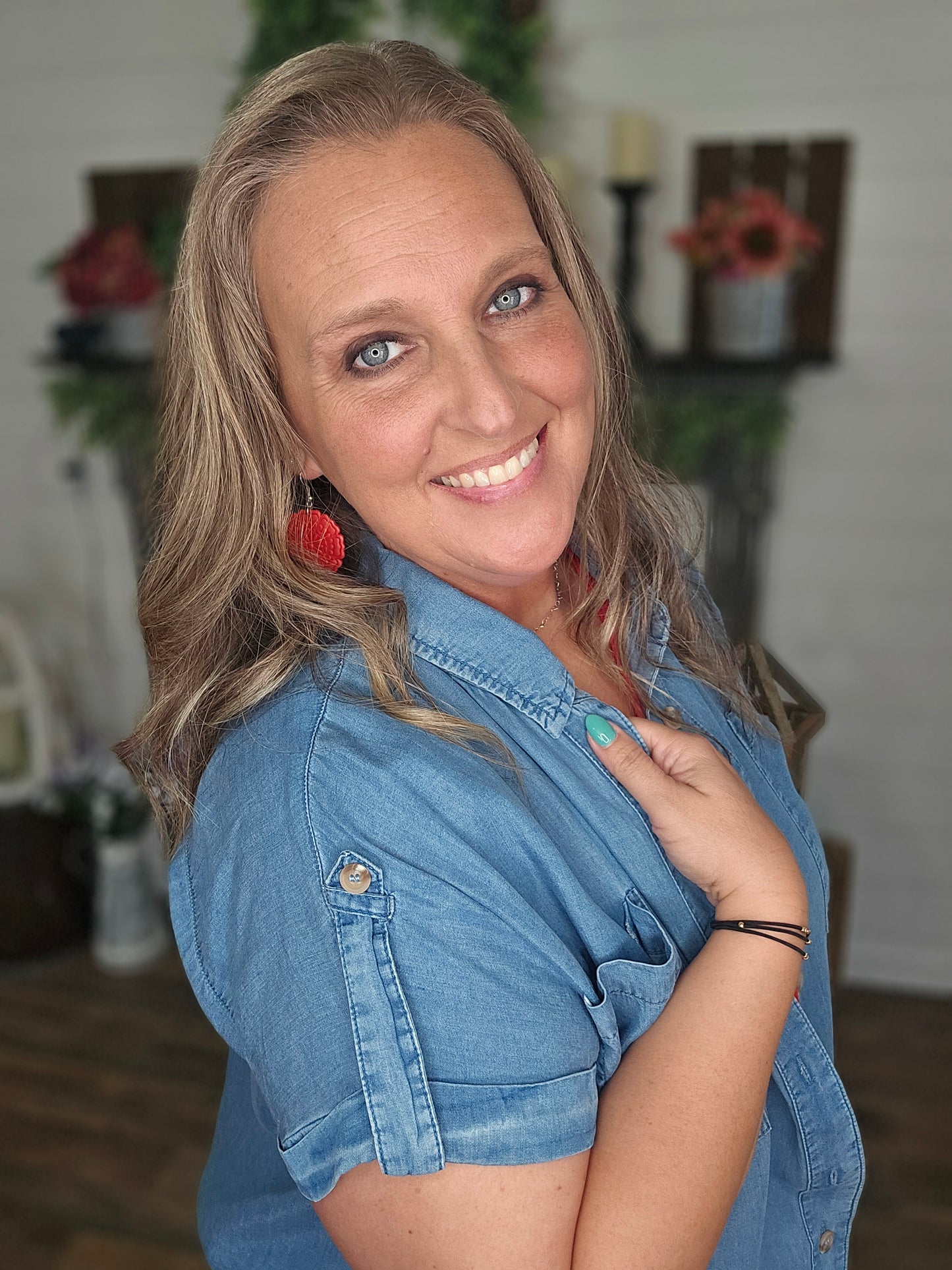 Sherry Chambray Blouse