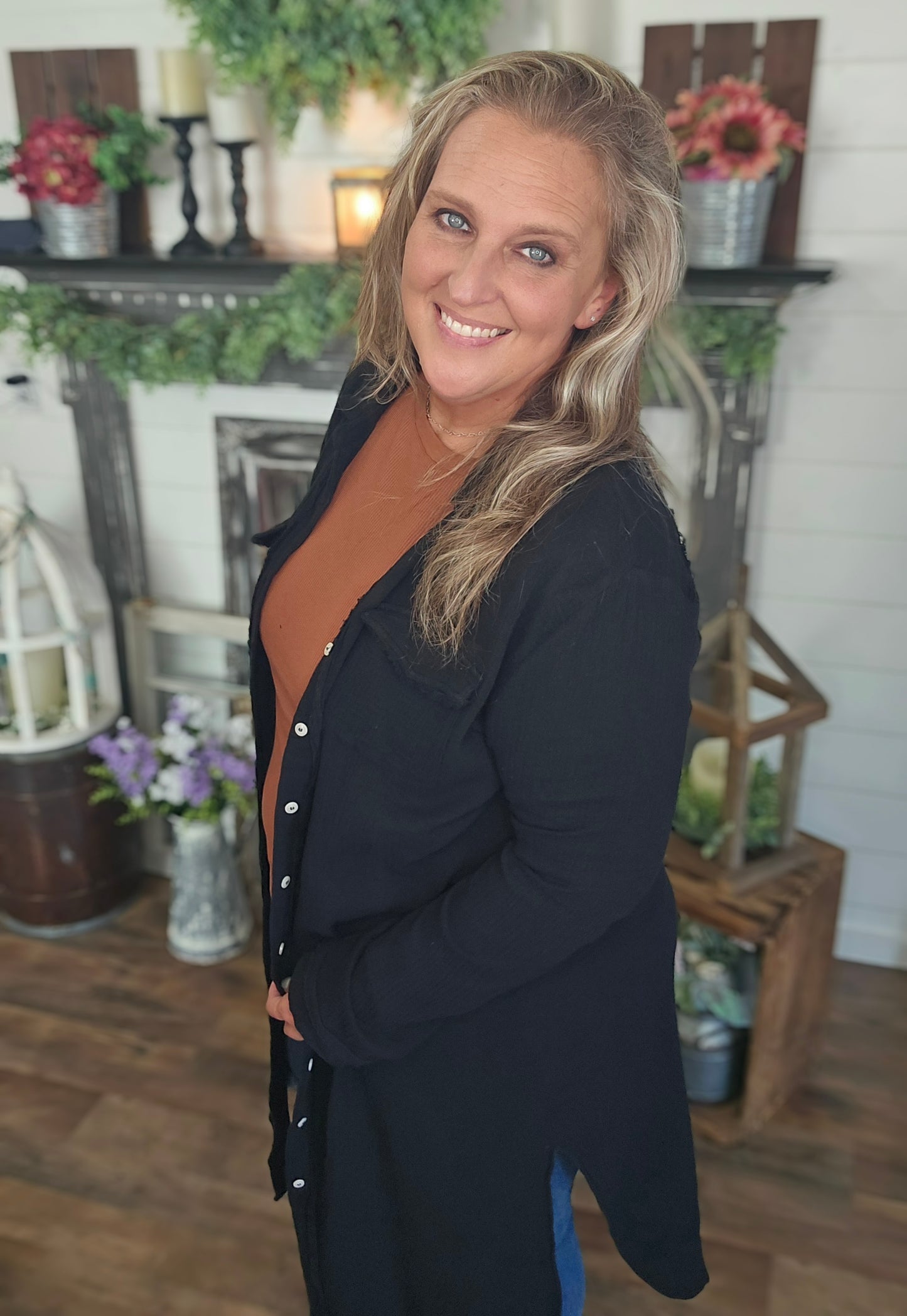 Briley Button Down Shirt Dress