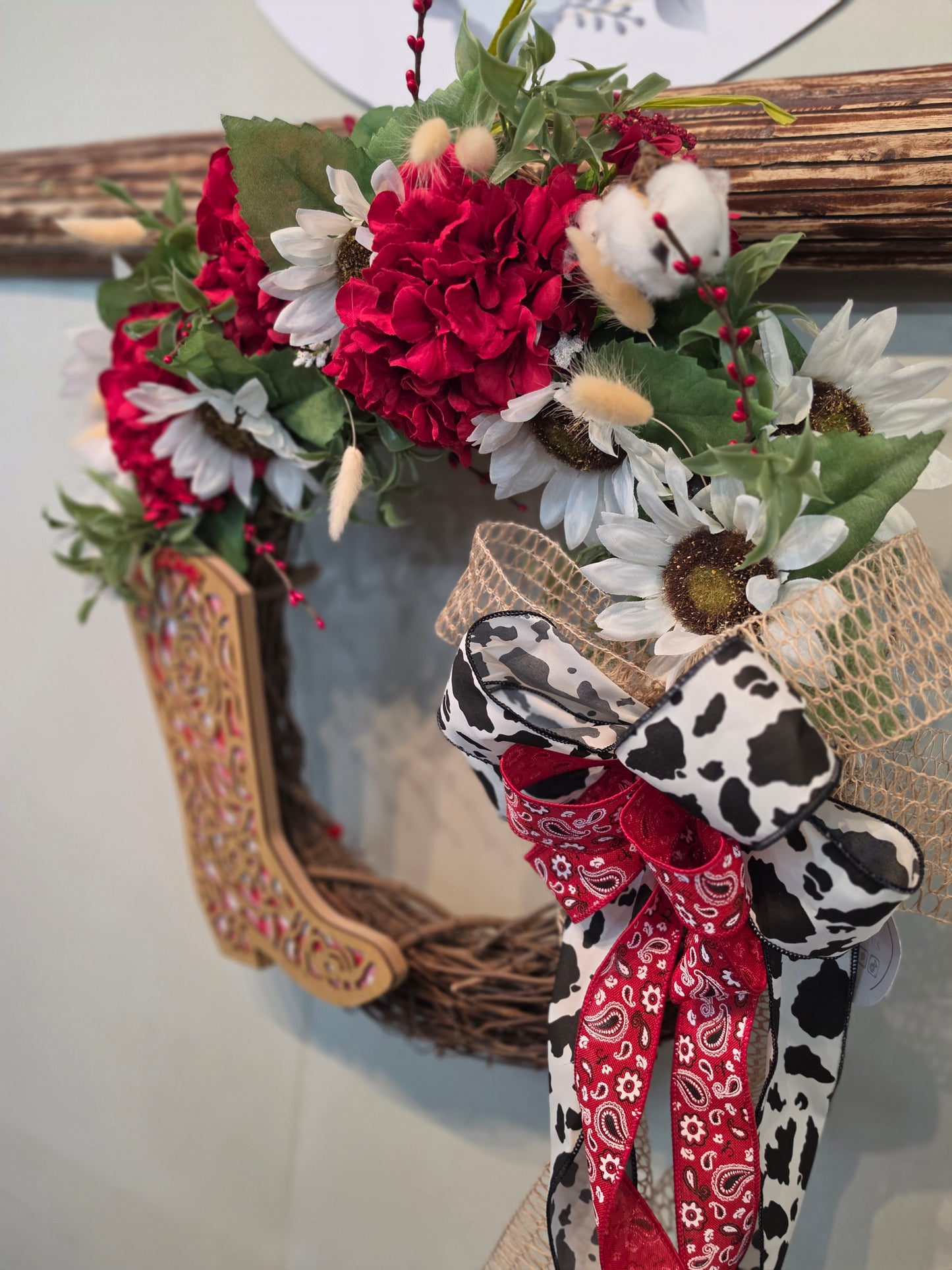 Eagles Country Grapevine Wreath