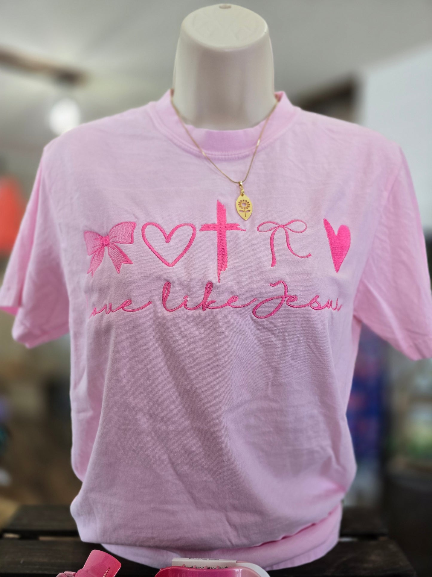 Sewing Memories Love Like Jesus Tee