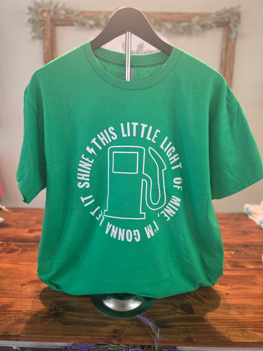 This Little Light of Mine (Gas Pump) Tee