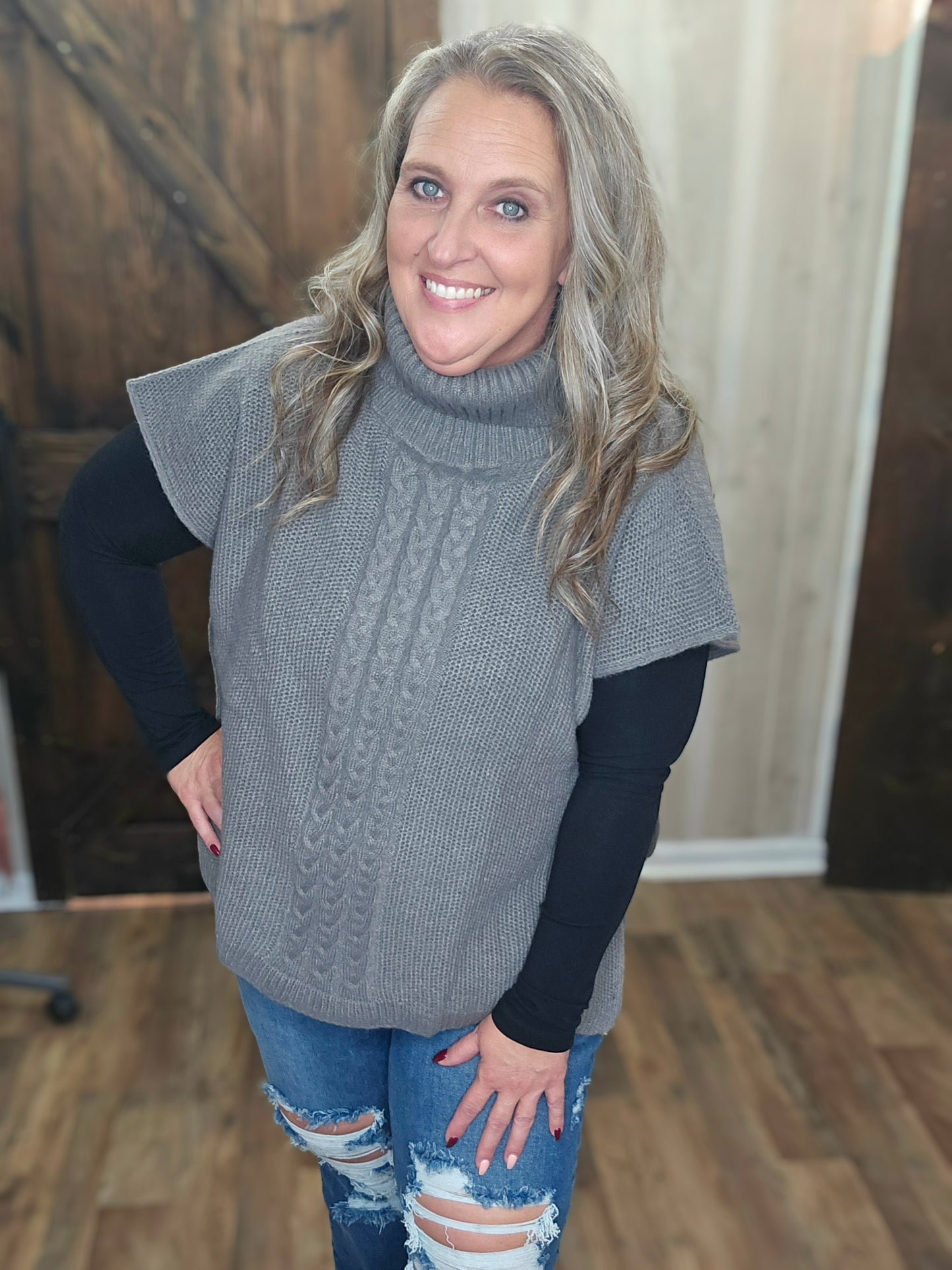 Vivian Vest Poncho