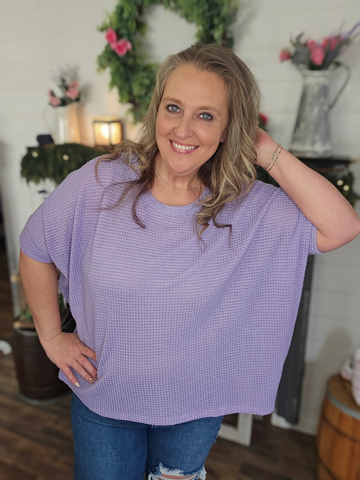 Nice Knit Poncho Top