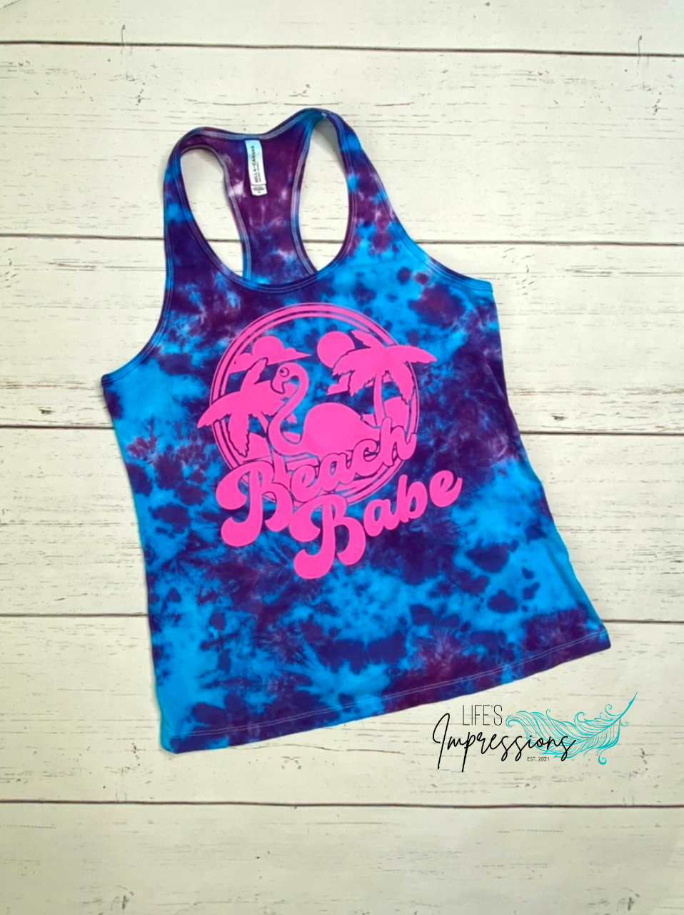 Tie Dye - Beach Babe Tank