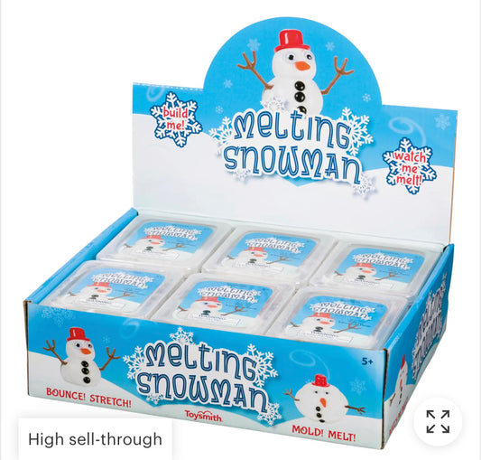 Melting Snowman Putty